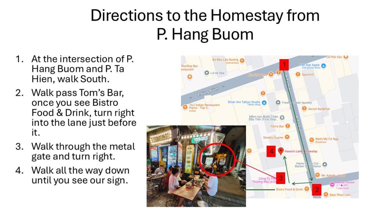 Hanoi'S Lane Homestay Extérieur photo